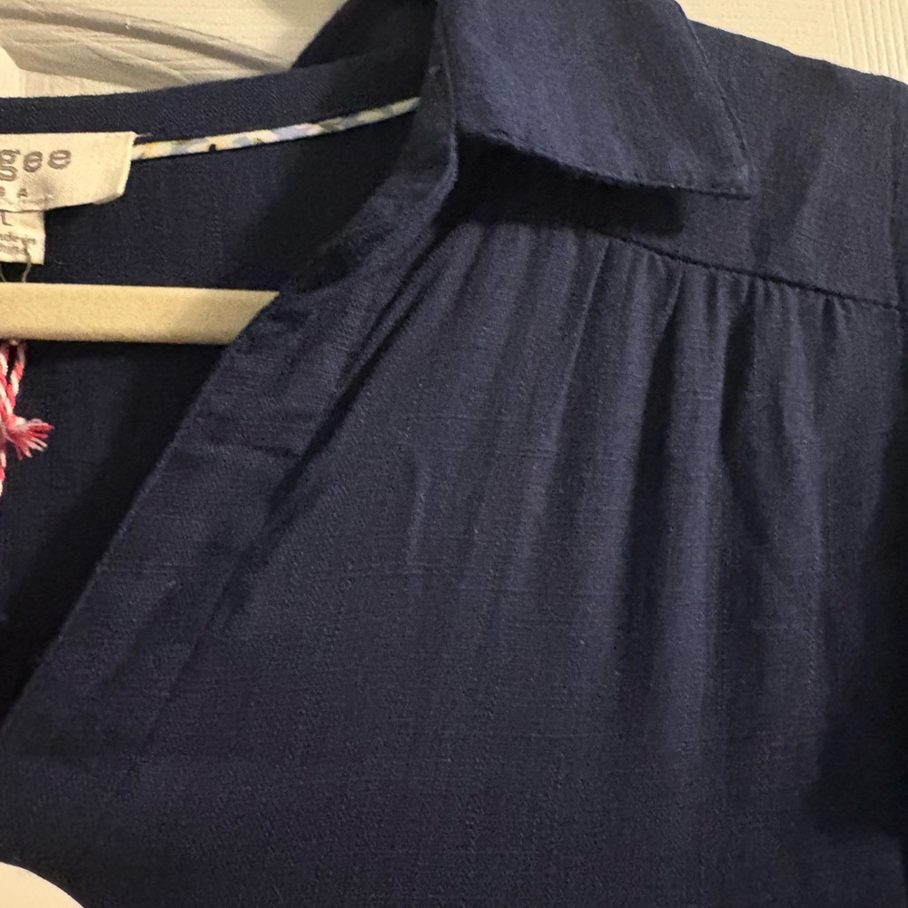 NWR Umgee navy dress size large - Picture 3 of 5